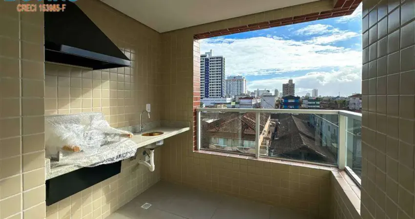 90mil entrada saldo pelos bancos - apartamento novo 2 quartos um suite praia da aviação lazer completíssimo sacada gourmet a carvão!