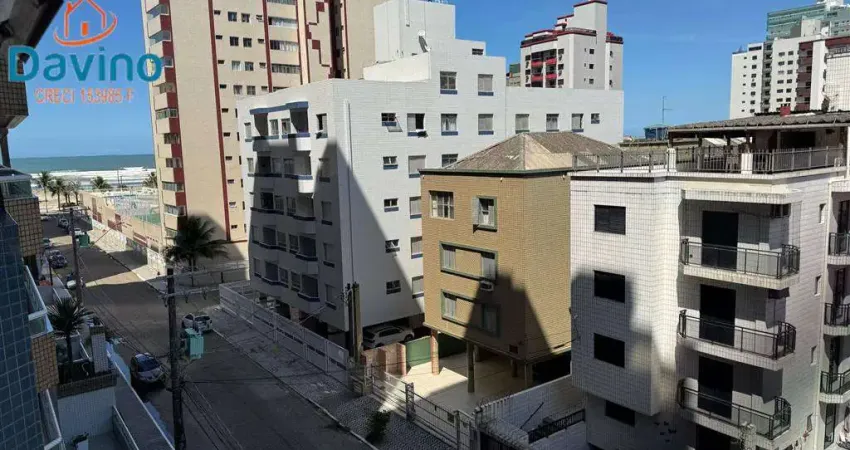 660MIL APARTAMNETO COM VISTA MAR SACADA FRENTE RUA 3 QUARTOS 1 SUITE ELEVADOR, PERTINHO DO MAR DA VILA GUILHERMINA