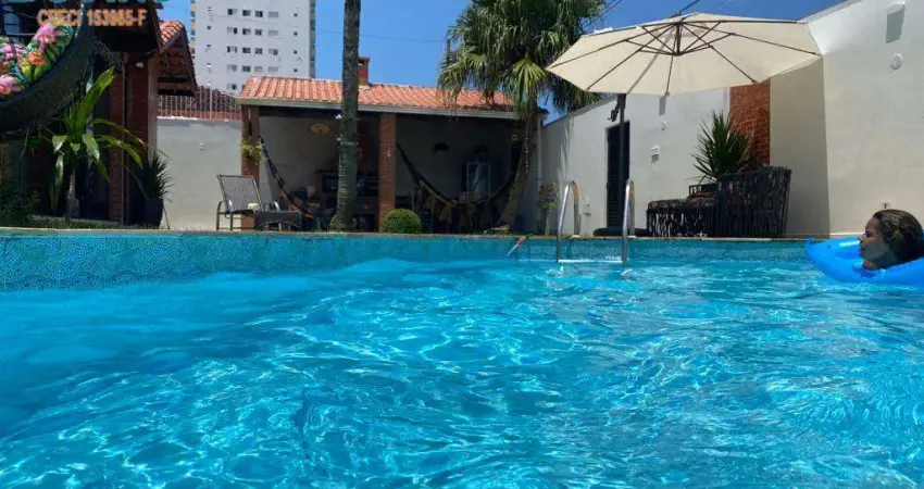 1200MILHAO - CASA ISOLADA HÁ 100 METROS DA PRAIA DO FLÓRIDA 3 SUITES PISCINA SALA DE JOGOS ESPAÇO GOURMET
