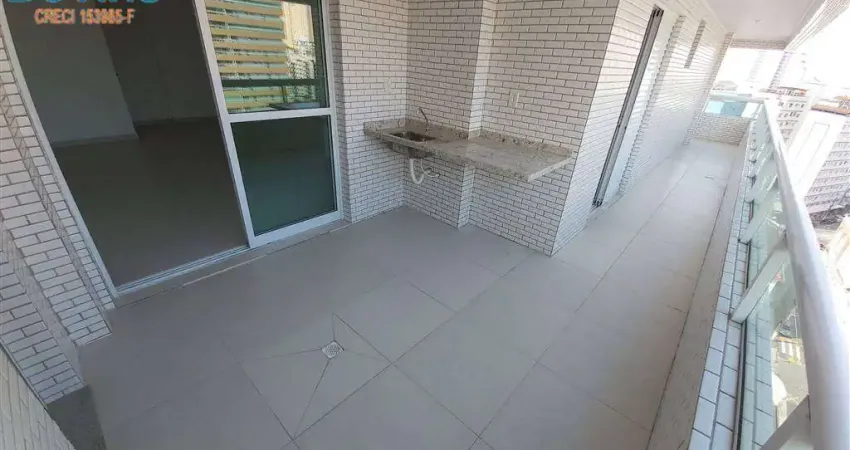 LOCAÇÃO - Lindo Apartamento - 3 Dormitórios, sendo 1 Suite- Sacada Gourmet- Lazer completo! 3 Vagas de Garagem Demarcadas - Na Praia Do Boqueirão