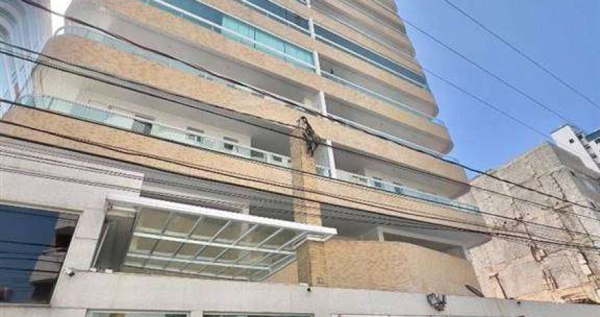Apartamento Amplo, 1 quarto - bela sacada gourmet - 300m do mar da vila guilhermina