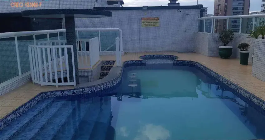 Locação definitiva - apartamento de 1 dormitório com garagem sacada com churrasqueira a carvão elevador lazer completo no forte - r$ 2.650 pacote