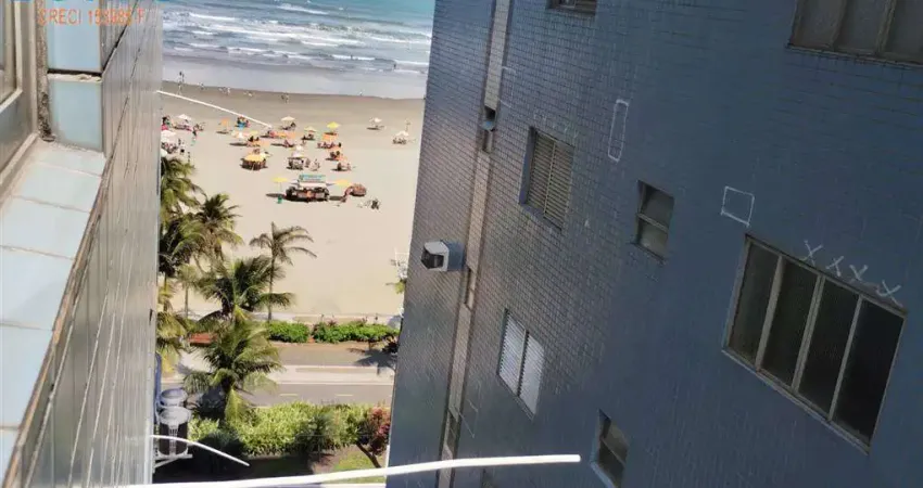 Apartamento pé na areia, 2 dormitórios, vista mar de todos os ambientes, canto do forte por apenas r$450.000 à vista ou pequena entrada de r$150.000 saldo direto x 100 mensais de r$ 3.000,00  (consult