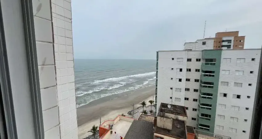 Apartamento em predio frente mar de mongagua, imóvel novo, lazer completo.