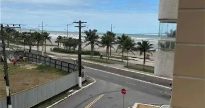 1 dormitório com varanda gourmet, vista para o mar, piscina, prédio pé na areia na praia do maracanã por apenas r$330.000 à vista ou permuta