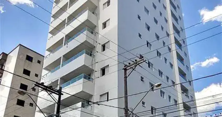 Apartamento 2 dormitórios (1 suíte) com sacada gourmet e pequena vista mar | 70m² úteis | 300m da praia!