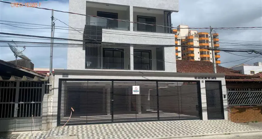 Casa em condominio 2 quartos há 50 metros do mar da vila mirim,