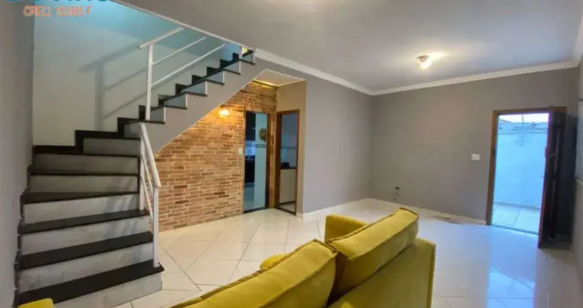 752mil - lindo sobrado, 3 dormitórios | boqueirão, praia grande/sp.