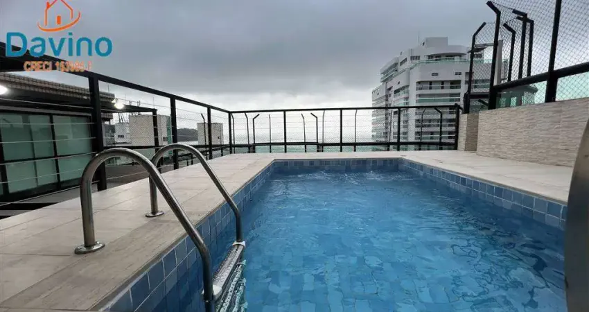 4,5milhao - cobertura alto padrão 3 suites closet hidro vista mar do canto do forte - 100metros da praia. Maravilhoso imóvel.