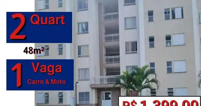 Apartamento com 2 quarto(s) e 1 banheiro(s) para alugar, 48 m² por r$ 1399 / mês