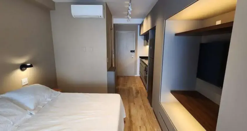 Kitnet/ studio com 1 quarto(s) e 1 banheiro(s) para alugar, 31 m² por r$ 5100 / mês