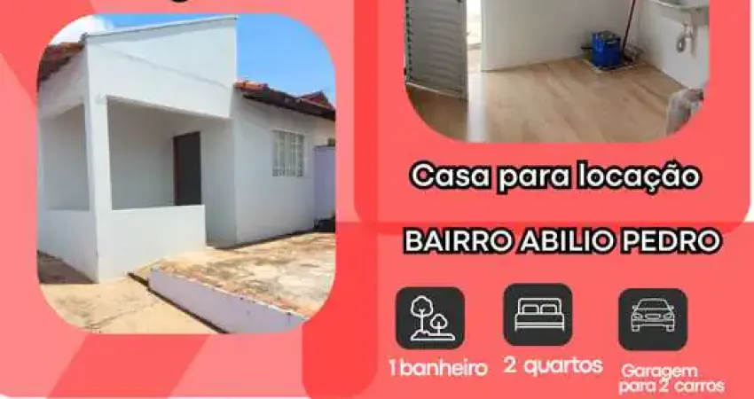 Casa com 2 Quarto(s) e 1 banheiro(s) para Alugar, 120 m² por R$ 1784 / Mês