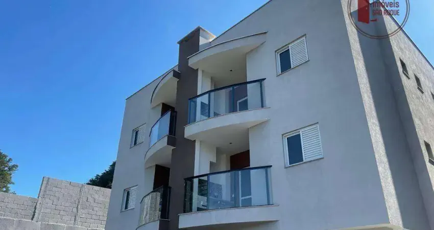 Apartamento com 2 dormitórios para alugar, 70 m² por r$ 2.500,00/mês - jardim villaça - são roque/sp