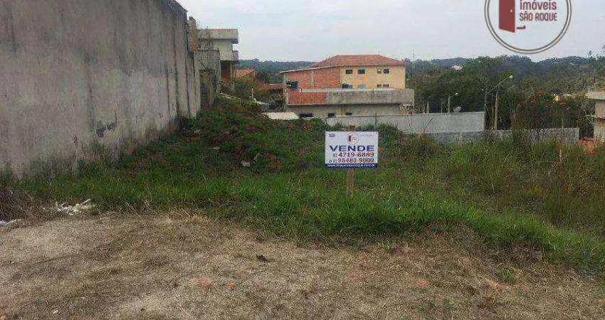 Terreno à venda, 125 m² por R$ 95.000,00 - Jardim Vinhas Do Sol (Mailasqui) - São Roque/SP