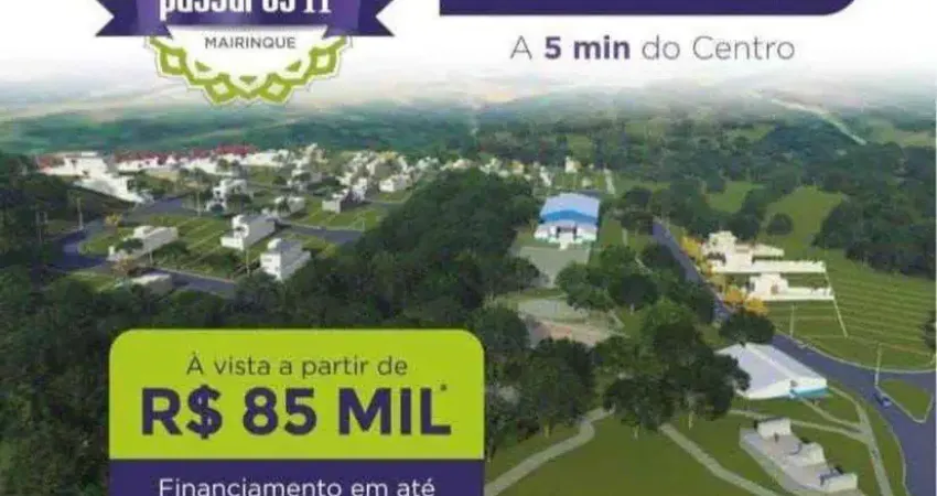 Terreno à venda, 161 m² à partir de  R$ 85.000 - Jardim Vitória - Mairinque/SP