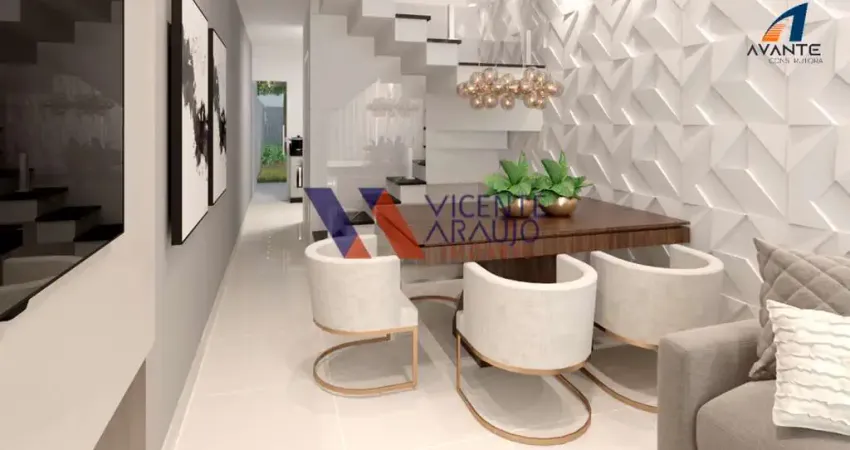 Excelente casa geminada com 135m² para venda em um dos melhores bairros de Betim.
