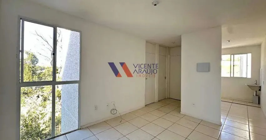 Apartamento com dois quarto e duas vagas de garagem a venda, próximo ao shopping Monte Carmo em Betim.