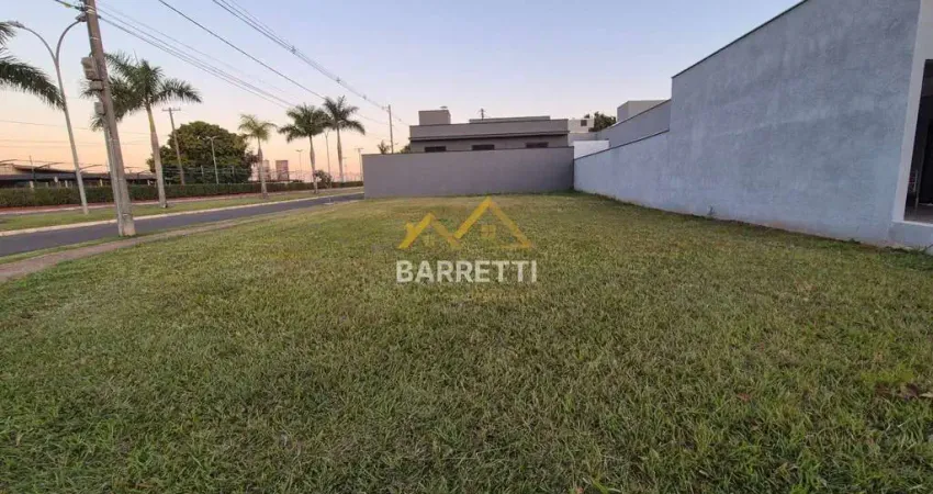 Terreno em condomínio fechado à venda no Taquaral, Piracicaba 