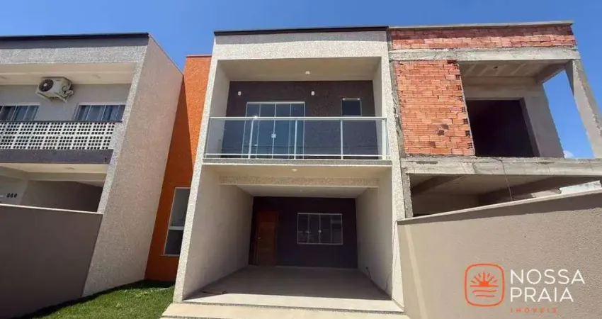 Sobrado com 3 dormitórios à venda, 166 m² por r$ 580.000,00 - paese - itapoá/sc