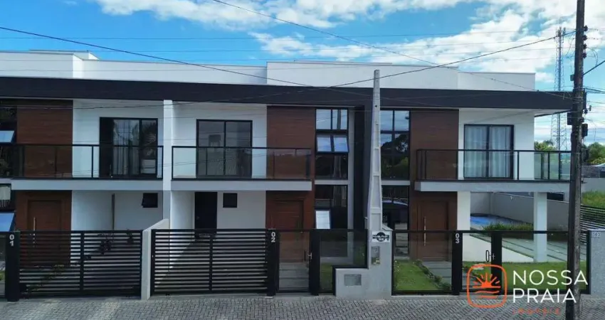 Sobrado com 4 dormitórios à venda, 151 m² por r$ 981.500,00 - rainha do mar - itapoá/sc