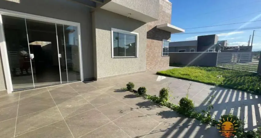 Casa alto padrão a apenas 300 metros da praia com 3 dormitórios à venda, 101 m² por r$ 550.000 - itapema do sai - itapoá/sc