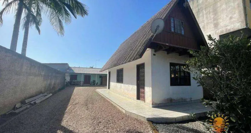 Casa com 3 dormitórios à venda, 105 m² por r$ 530.000,00 - princesa do mar - itapoá/sc