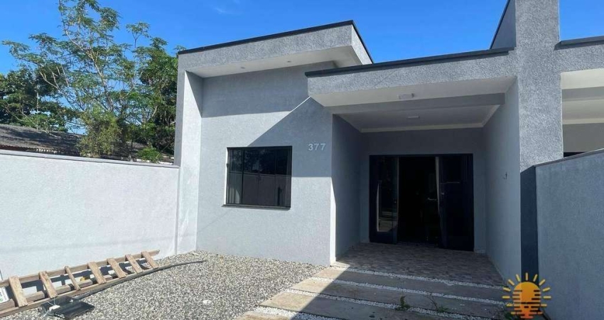 Casa com 3 dormitórios à venda, 96 m² por R$ 450.000,00 - Pontal do Norte - Itapoá/SC