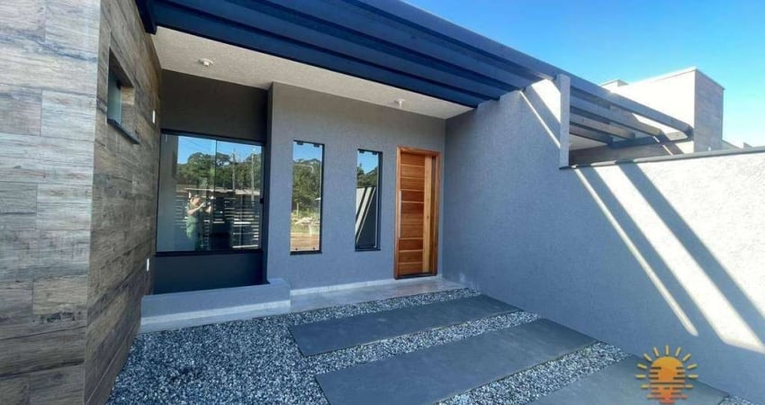 Casa com 2 dormitórios à venda, 57 m² por R$ 299.000,00 - Itapoá - Itapoá/SC