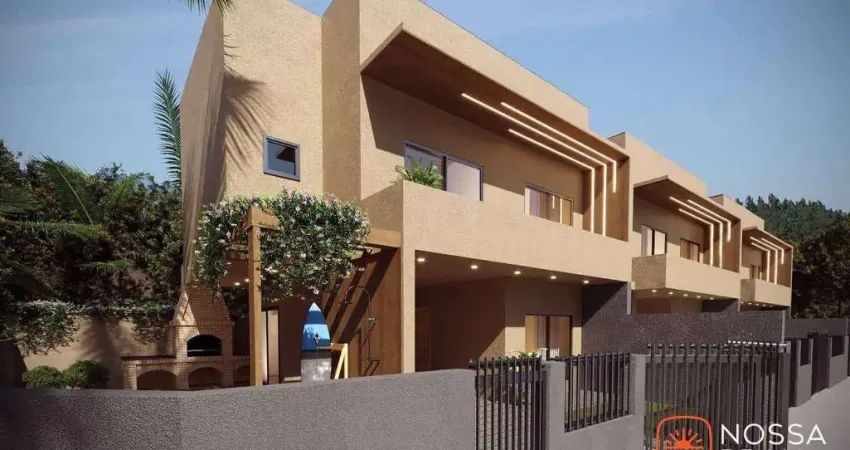 Sobrado com 3 dormitórios à venda, 121 m² por R$ 869.000,00 - Cambiju - Itapoá/SC