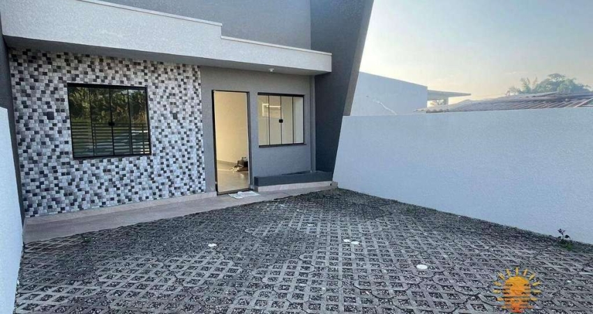 Casa com 3 dormitórios à venda por R$ 359.000,00 - Cambiju - Itapoá/SC