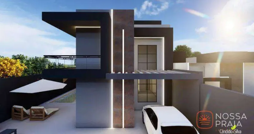 Sobrado com 3 dormitórios à venda, 130 m² por R$ 699.000,00 - Princesa do Mar - Itapoá/SC