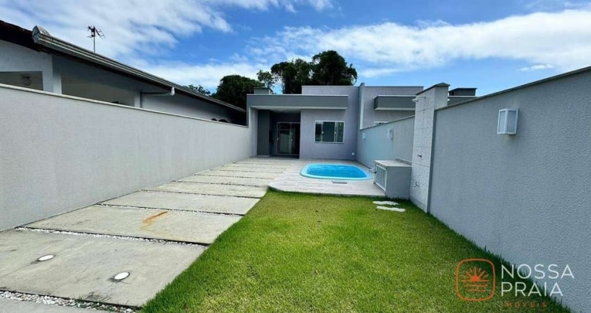 Casa com 3 dormitórios à venda, 80 m² por R$ 490.000,00 - Praia Das Conchas - Itapoá/SC