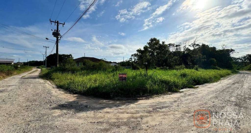 Terreno de Esquina à venda, 437 m² por R$ 197.000 - Volta Ao Mundo I - Itapoá/SC