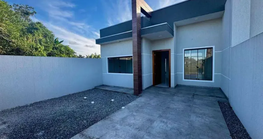 Casa com 2 dormitórios à venda, 60 m² por R$ 340.000,00 - Uirapuru - Itapoá/SC