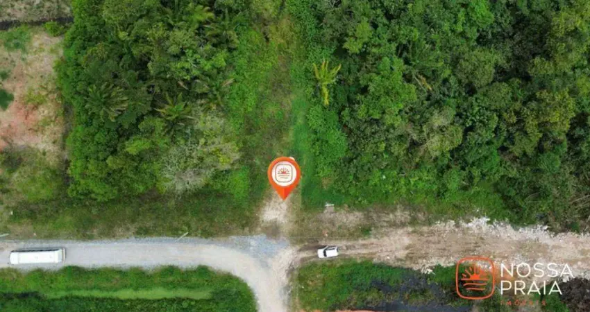 Terreno à venda, 187 m² por r$ 80.000,00 - diamantina - itapoá/sc