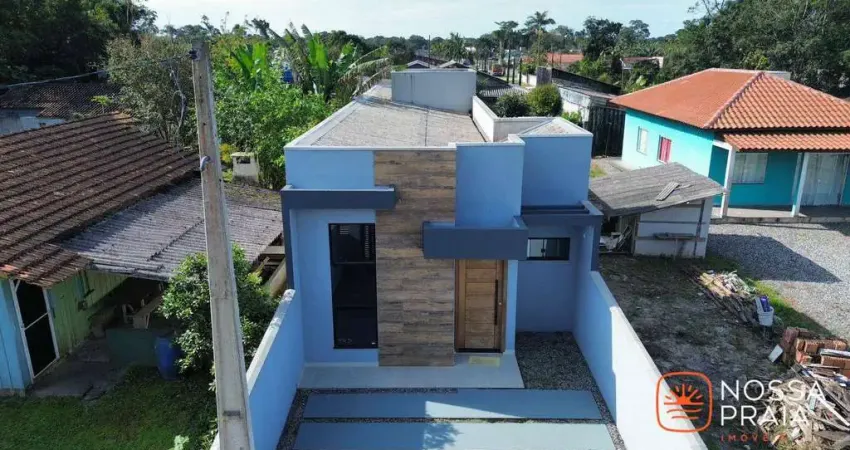 Casa com 3 dormitórios à venda, 89 m² por r$ 420.000,00 - brandalize - itapoá/sc