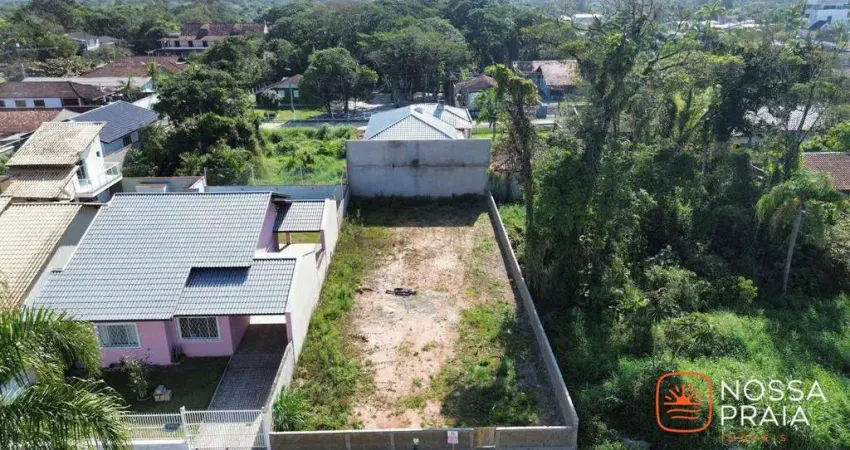 Terreno à venda, 360 m² por r$ 350.000,00 - brasília - itapoá/sc