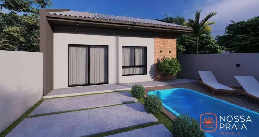 Casa com 3 dormitórios à venda, 68 m² por r$ 395.000 - sao josé - itapoá/sc