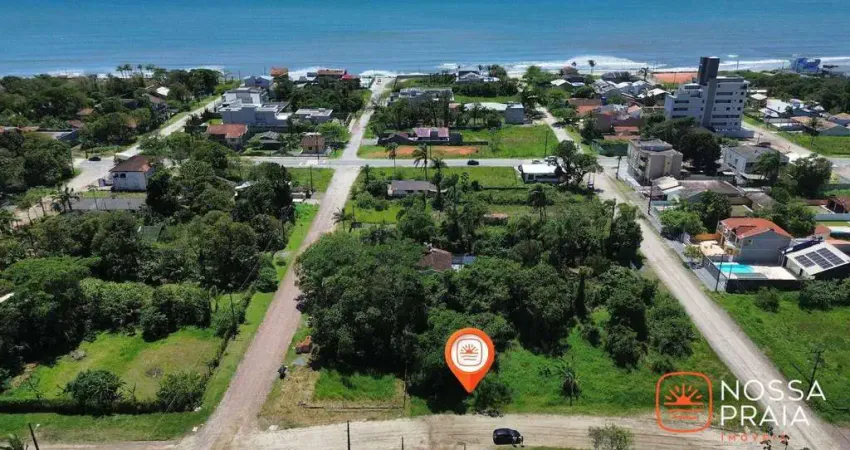 Terreno à venda, 384 m² por r$ 299.000,00 - mariluz - itapoá/sc