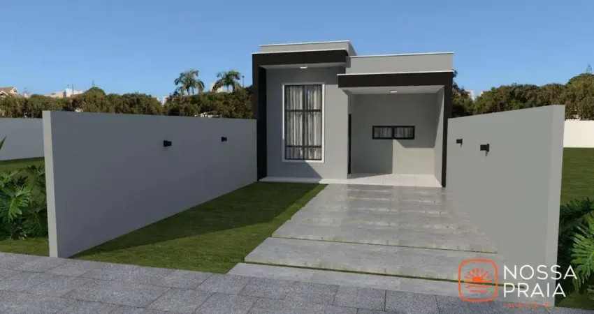 Casa com 2 dormitórios à venda, 71 m² por r$ 360.400 - princesa do mar - itapoá/sc