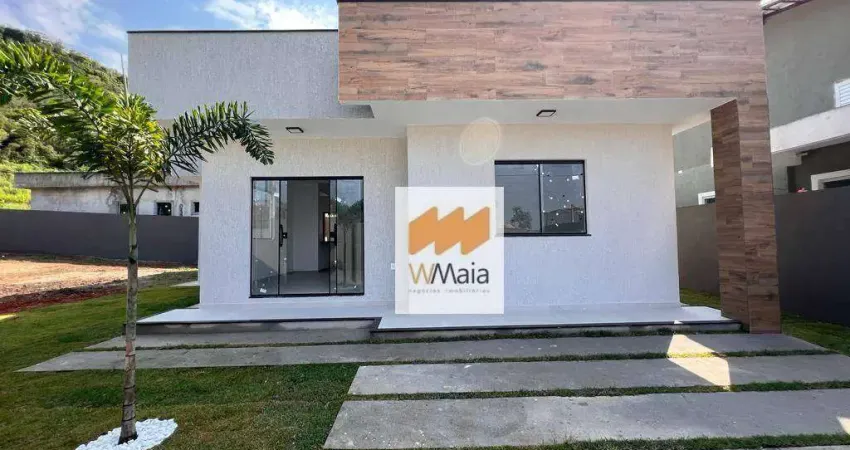 Casa com 3 dormitórios à venda, 100 m² - Campo Redondo - São Pedro da Aldeia/RJ