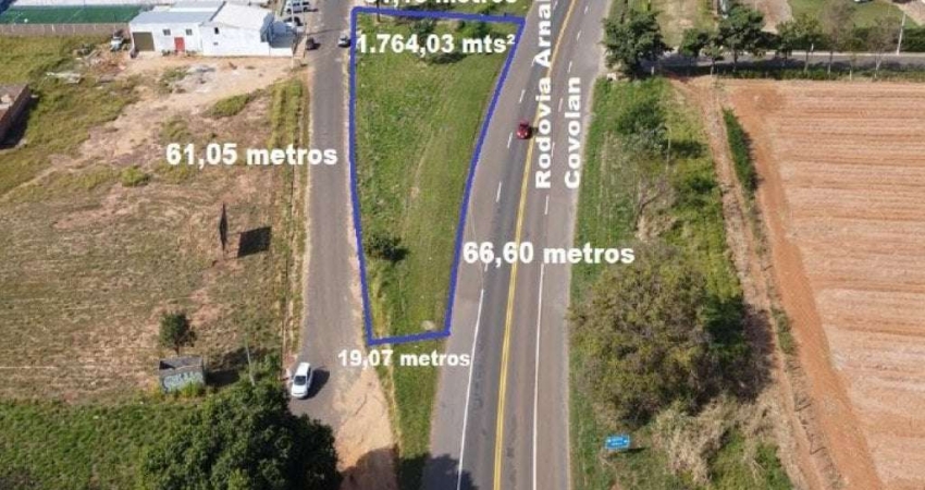 Terreno em condomínio fechado à venda na Estrada Municipal Enildo Bezerra com Rodovia Sargento Luciano Arnaldo Covolan, Área Rural de Penápolis, Penápolis