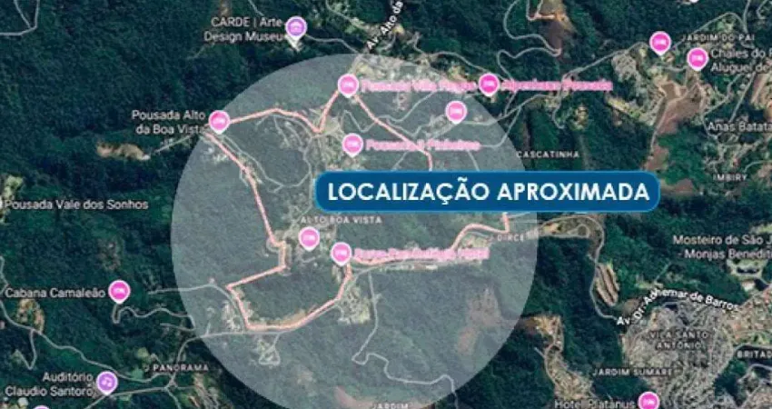 Área com 1.200 m² - Alto da Boa Vista - Campos do Jordão - SP