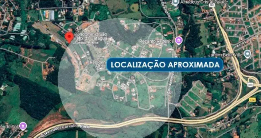 Área com 2.016 m² - Loteamento São Felix do Cataguá - Taubaté - SP