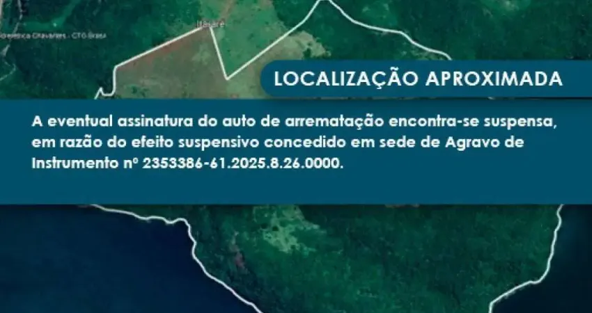 Área de 202 ha (possível desenvolvimento imobiliário) - chavantes - sp