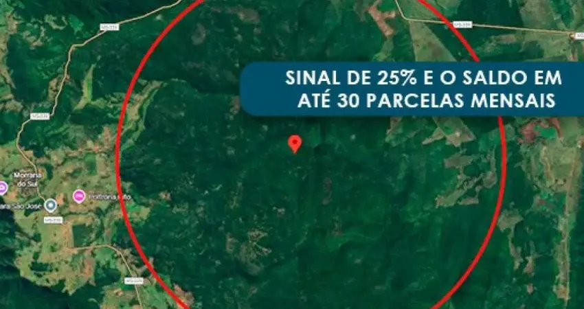 Imóvel rural com 256 ha - sítio pontal da serra - bodoquena - ms