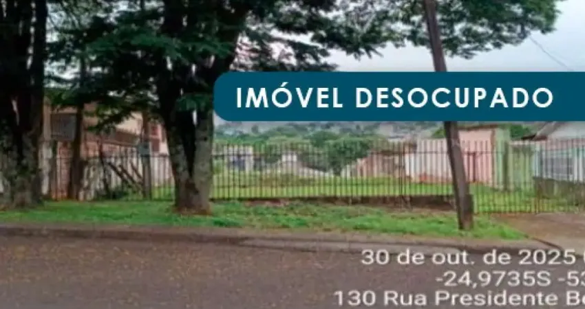 Terreno 621 m² - cascavel-pr - rua presidente bernardes, 140 - neva