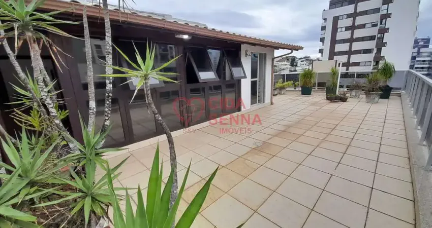 COBERTURA PLANA - DESOCUPADA - TERRAÇO - SEMI MOBILIADA - 2 VAGAS LIVRES !!