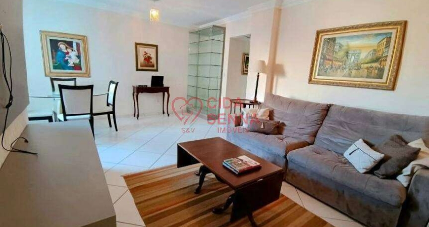 ANDAR ALTO - DESOCUPADO - SEMI MOBILIADO - ELEVADOR E GAR LIVRE