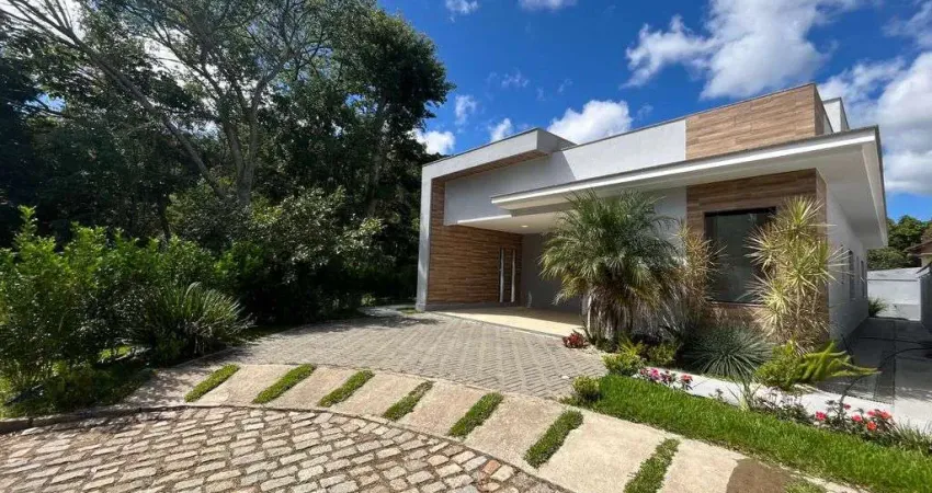 Casa linear no green valley com lazer privativo e privacidade total
